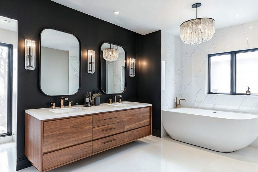 Modern bathroom remodel – Coral Springs, FL