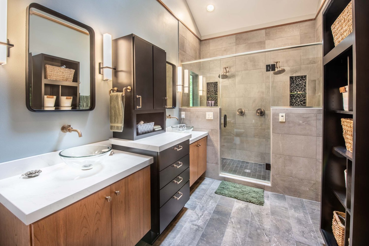 Floor and wall tile installation by Ribeiro Home Improvements